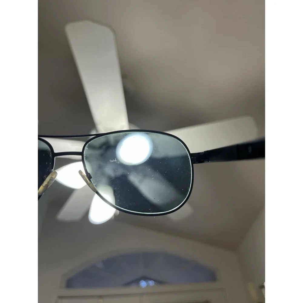 Carrera Oval Sunglasses Blue Metal Frame Vintage Style Unisex